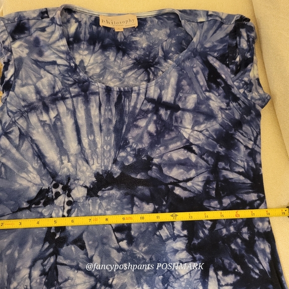 PHILOSOPHY Nordstrom flattering swing dress oversized & roomy fits sizes S,M, L - Picture 10 of 17